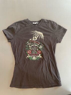 Lucky Brand Rock And Roll Graphic Tee